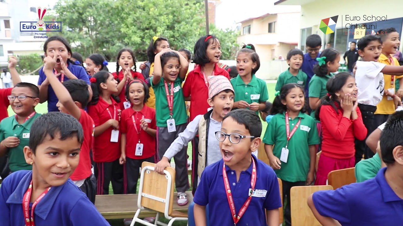 Children's Day Celebration at Euro School Chhauni 2076 - YouTube