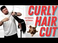 HOW TO CUT CURLY LAYERS  (the pinwheel haircut)