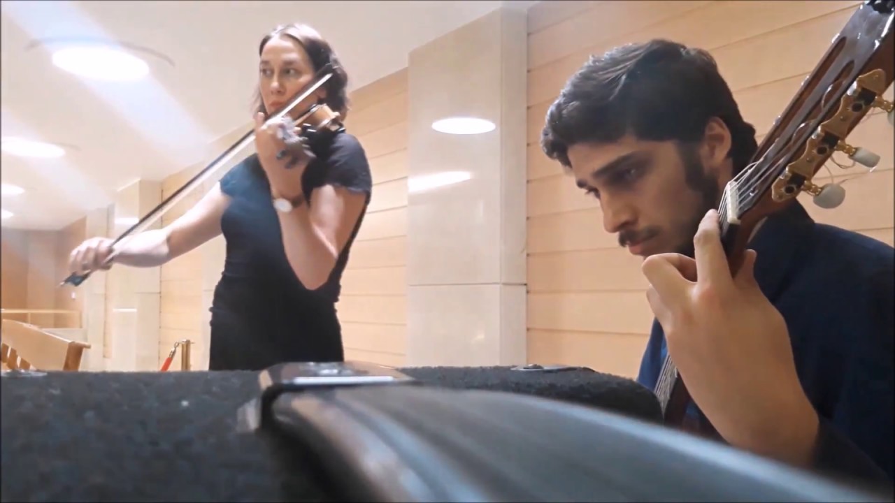 Dúo de violín y guitarra para eventos