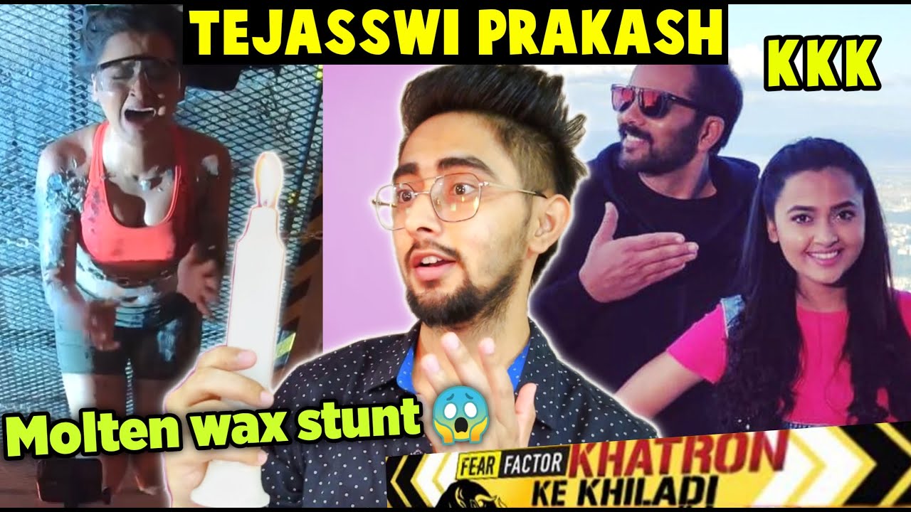 Tejasswi Prakash KKK Stunts Reaction Video