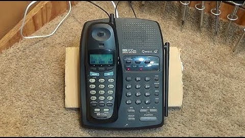 Quest (Vtech) 1734 900 MHz DSS Cordless Phone | Initial Checkout