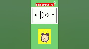 NOT Gate Question 💫 #shorts #Digital__electronics