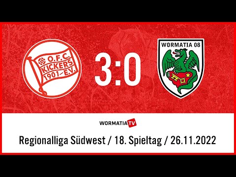 Kickers Offenbach - Wormatia Worms 3:0 (26.11.2022)