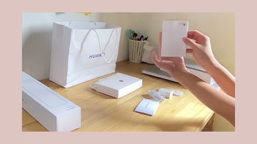UNBOXING MY NEW HUAWEI TABLET (MATEPAD 10.4 INCHES) #asmr