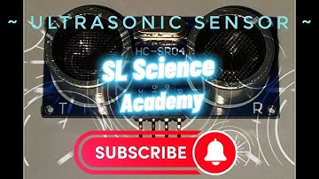 Ultrasonic Sensor Sinhala Tutorial  |  Arduino