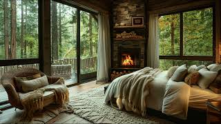 Cozy Fireplace Ambience 🌲 | Misty Evening in my Forest Cottage by Soothing Ambience 533 views 1 month ago 3 hours