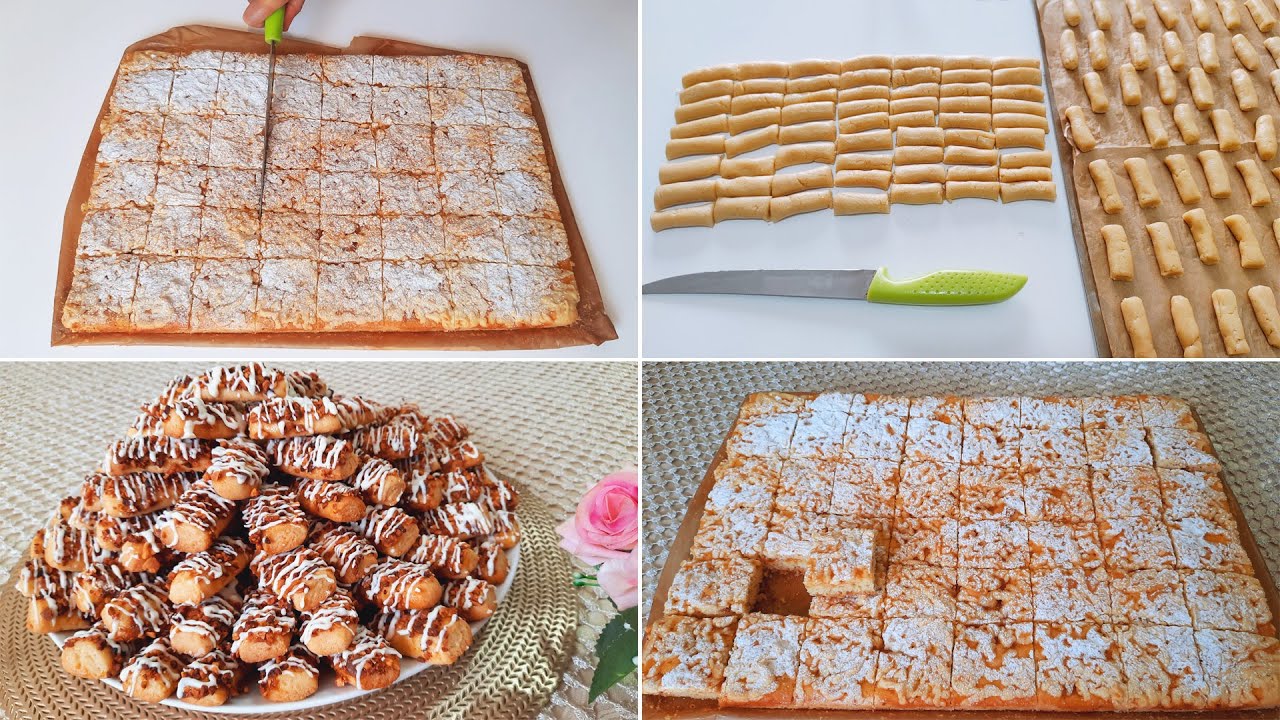 أسرع 2 حلويات وجديهم دقة وحدة بلا طابع 🔥حلويات عيد الاضحى 2022