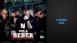 Nicky Jam - Voy a Beber Remix 2 Ft Ñejo, Farruko y Cosculluela | Video Con Letra