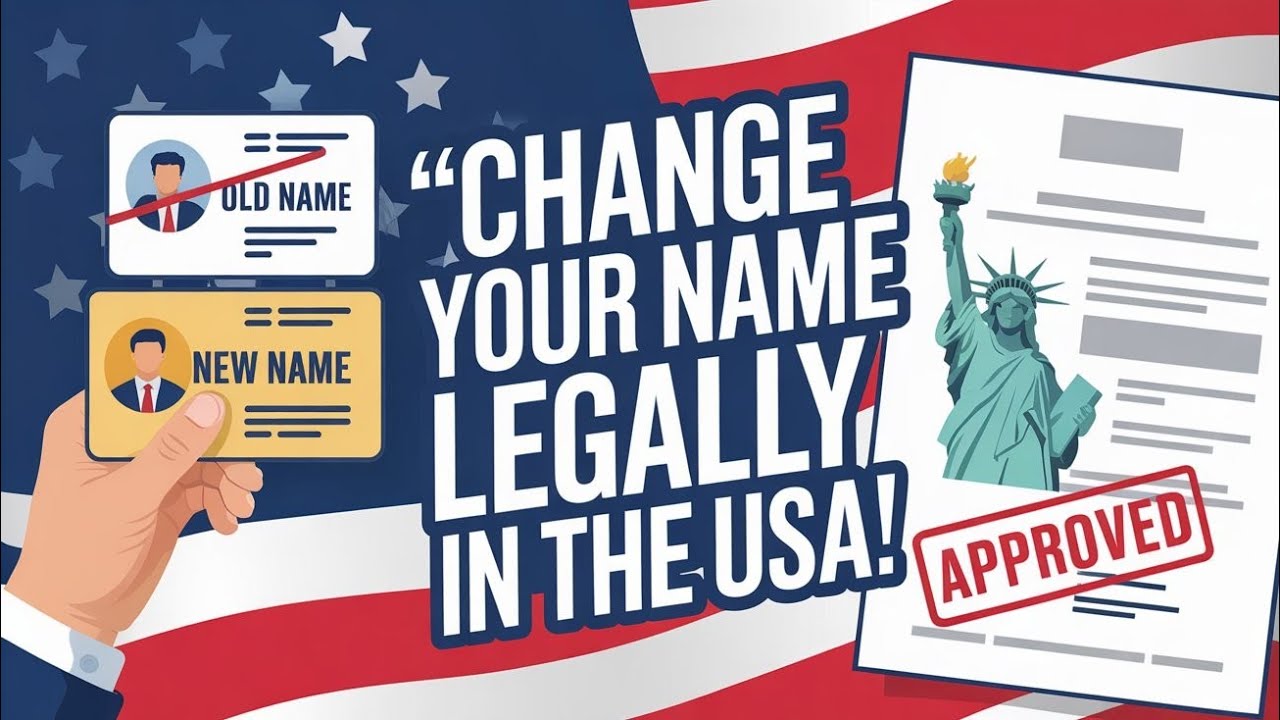 How to Legally Change Your Name in the USA? - YouTube