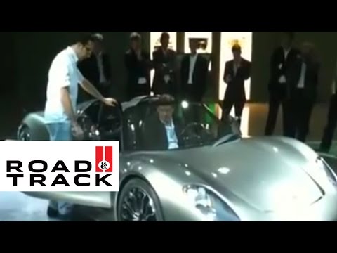 Video till Porsche 918 Spyder ute i det fria