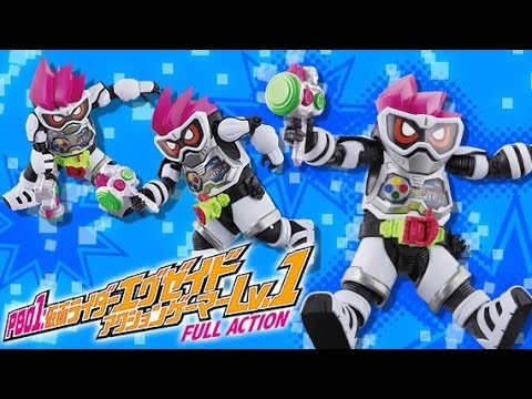 全身20箇所可動フルアクションver レベル1がプレバン限定で予約開始