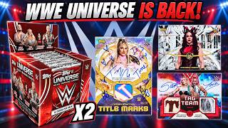 THE MARKET NEEDS THIS PRODUCT! 2026 Topps Universe WWE Hobby Box Review!