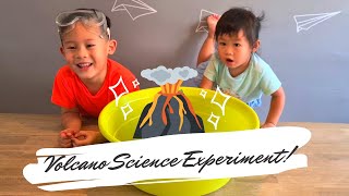 Simple Volcano Science Experiment