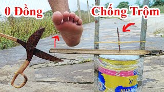 Cách Tạo Hệ Thống CHỐNG TRỘM 0 Đồng Cảm Biến Xa 100 Mét/ Hướng Dẫn Chế Bộ Báo Trộm.anti-theft system