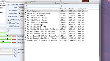 Converting a Beer Recipe from All Grain to Extract