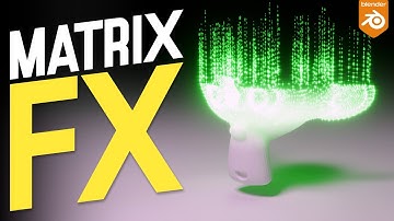 Hoe maak je deze matrix-FX in Blender | Tutorial