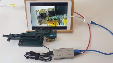 external USB camera with TV out & iOS application, API support