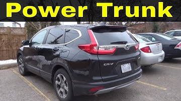 5 SECRETS About The Honda CR-V Power Trunk