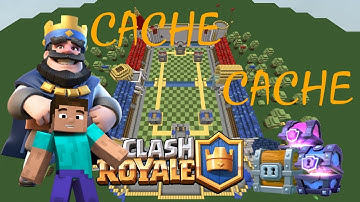 CACHE CACHE MINECRAFT MAP CLASH ROYALE | CLASH OF CLANS | MINI JEUX PS4 FR