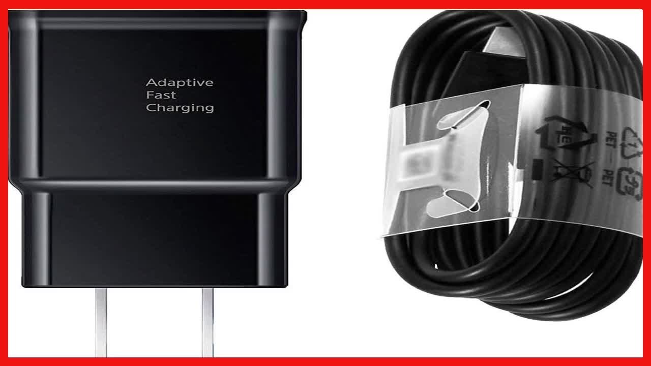 Adaptive Fast Charger Compatible Samsung Galaxy S9 S9 Plus S8 S8+ S10 S10e Note 8 Note 9,
