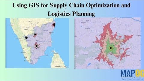 Optimizing Warehouse Location Selection #gis #mapping #mapog #supplychain #datavisualization
