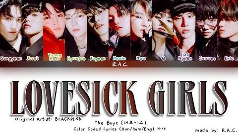 The Boyz (더보이즈) - Lovesick Girls by BLACKPINK [How Would The Boyz Sing Lovesick Girls by BLACKPINK]