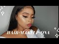 Chitchat GRWM + Life Update QNA + Hair Review ft Ali Grace Hair | South African YouTuber