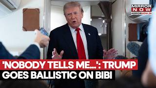 Trump Goes Ballistic On Netanyahu Over Turkey F-35 Deal, Says Nobody Tells Me What To Do