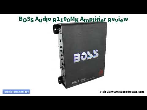 BOSS Audio Systems R1100MK Car Amplifier Review and Buying Guide by outdoorsumo