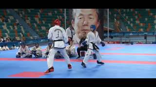 TaekwonDo ITF World Championship Astana 2023 Team Sparring junior male 1617y Greece VS Kazakhstan