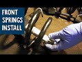 How to Install Front Springs | G-Body