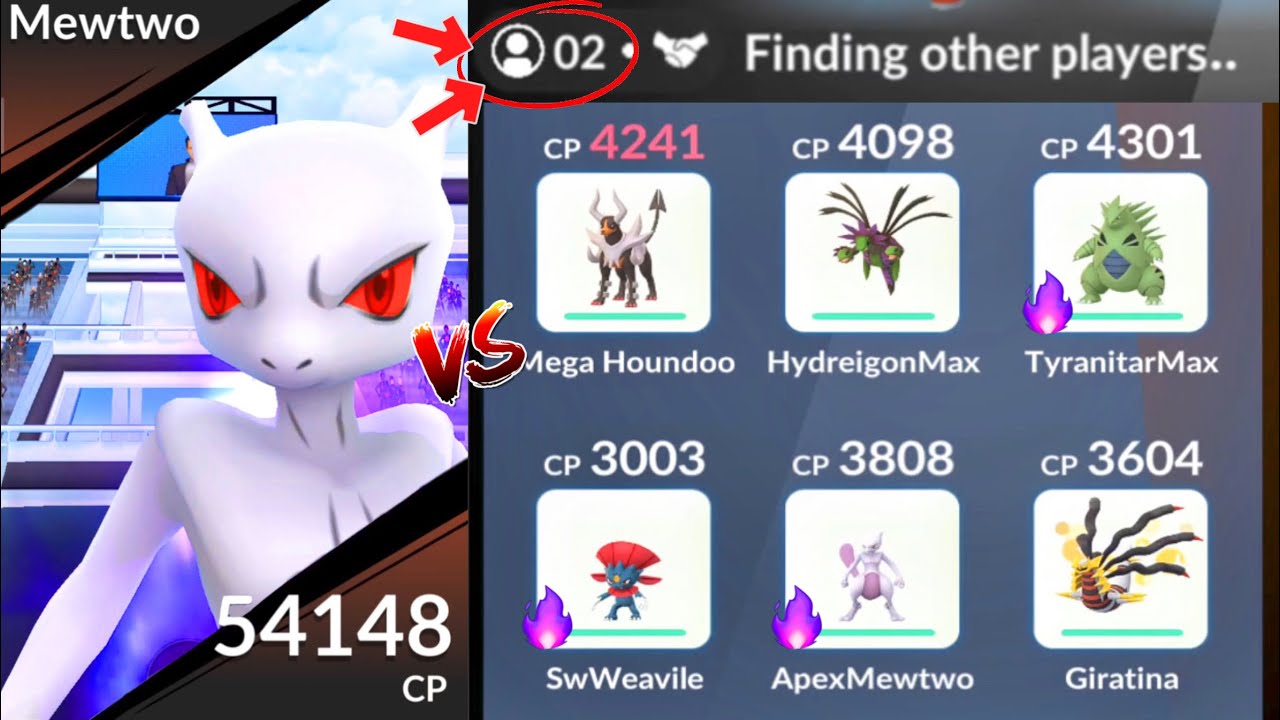 Shadow Mewtwo Trio Raid Guide