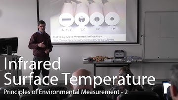 Infrared Surface Temperature - Principles of Environmental Measurement Lecture 2