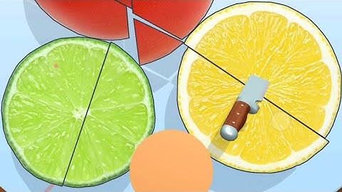 Slice it!!! Level 1025-30 |ASMR Slicing Delicious fruit shake |Very Relaxing ASMR Fruit cutting Game