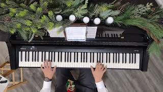 God Rest Ye Merry Gentlemen  Solo Piano (with sheet music)