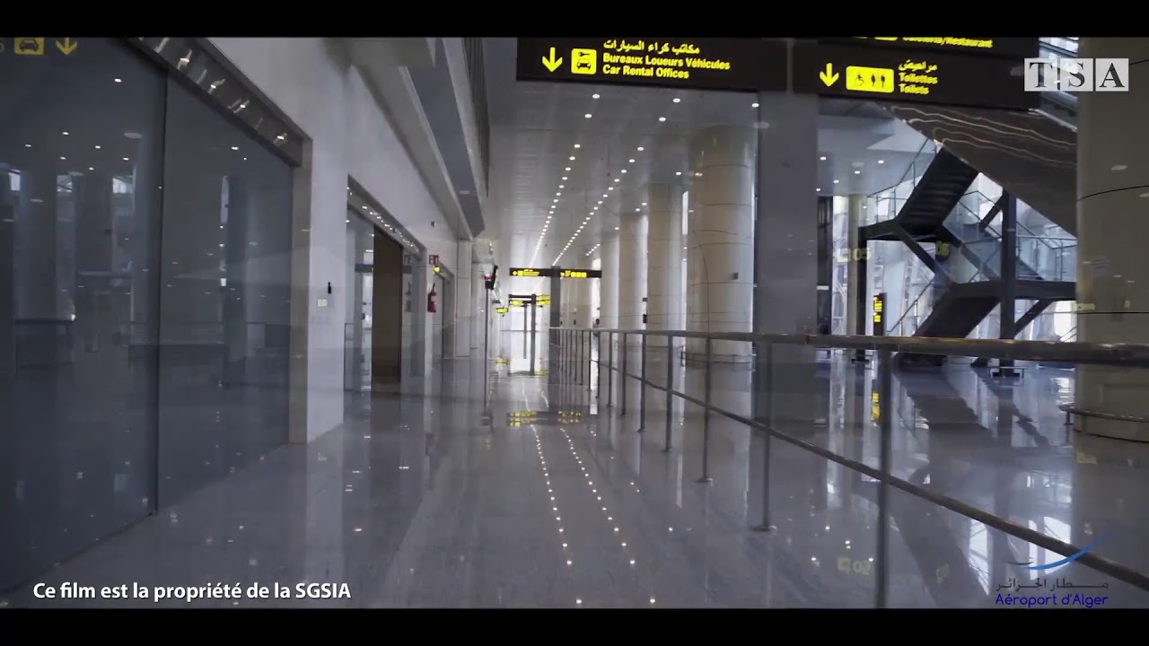 Découvrez la nouvelle aérogare de l'aéroport d'Alger