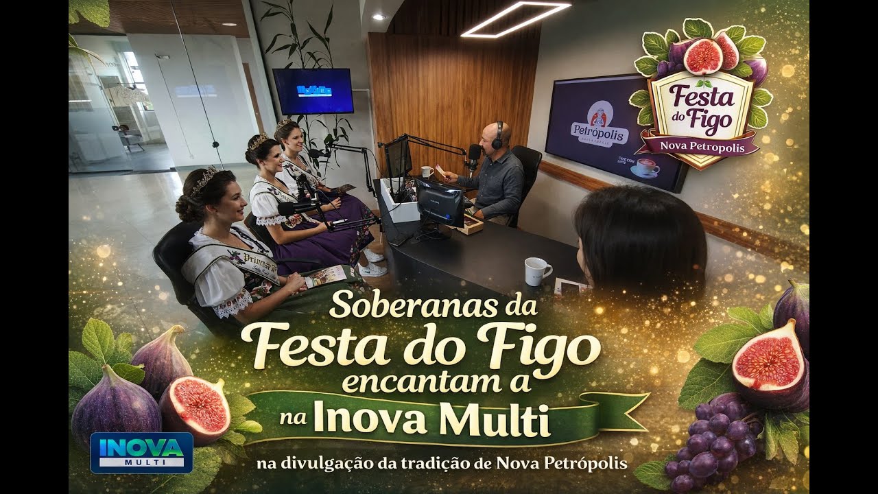 Soberanas divulgam 51ª edição da Festa do Figo de Nova Petrópolis