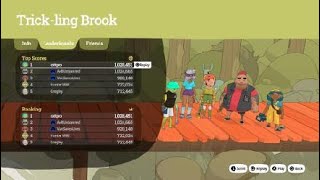 Olliolli World - World Record Run Trick-Ling Brook Level