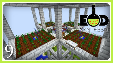 EOD Synthesis Modpack | Inferium Farm Powered Thingies Crop Farm | E09 (Modded Minecraft 1.12)