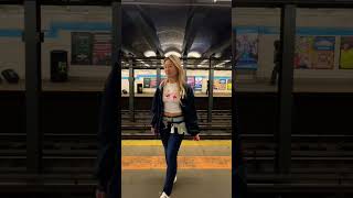 Nyc Subway Casual Style Streetwear Ootd Outfit Fit Check In New York City