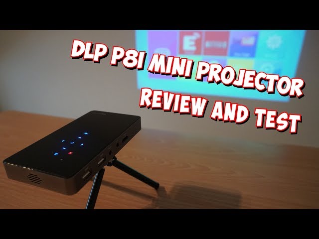 DLP P8i Mini Projector - Review and Test - YouTube