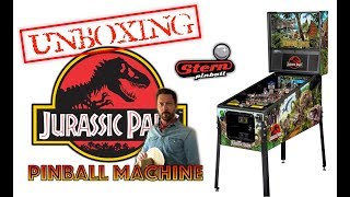 SDTM Episode 99: Jurassic Park: a pinball unboxing