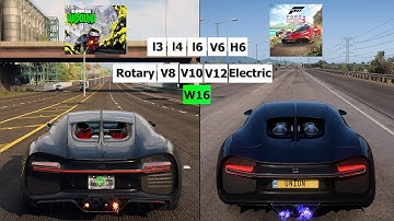 NFS Unbound vs Forza Horizon 5 | Cars Engine Sound Direct Comparison | Different Engine Types