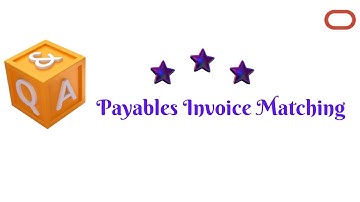Oracle Cloud Payable Invoice - PO  Matching