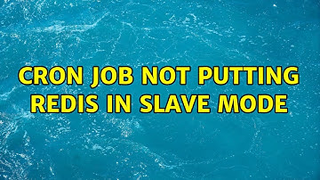Cron job not putting Redis in slave mode (2 Solutions!!)