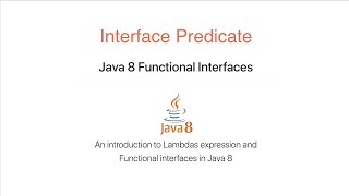 Java 8 Predicate Interface Profile