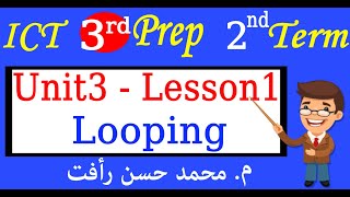 Full ICT 3rd Prep Unit 3 Lesson 1 Looping News