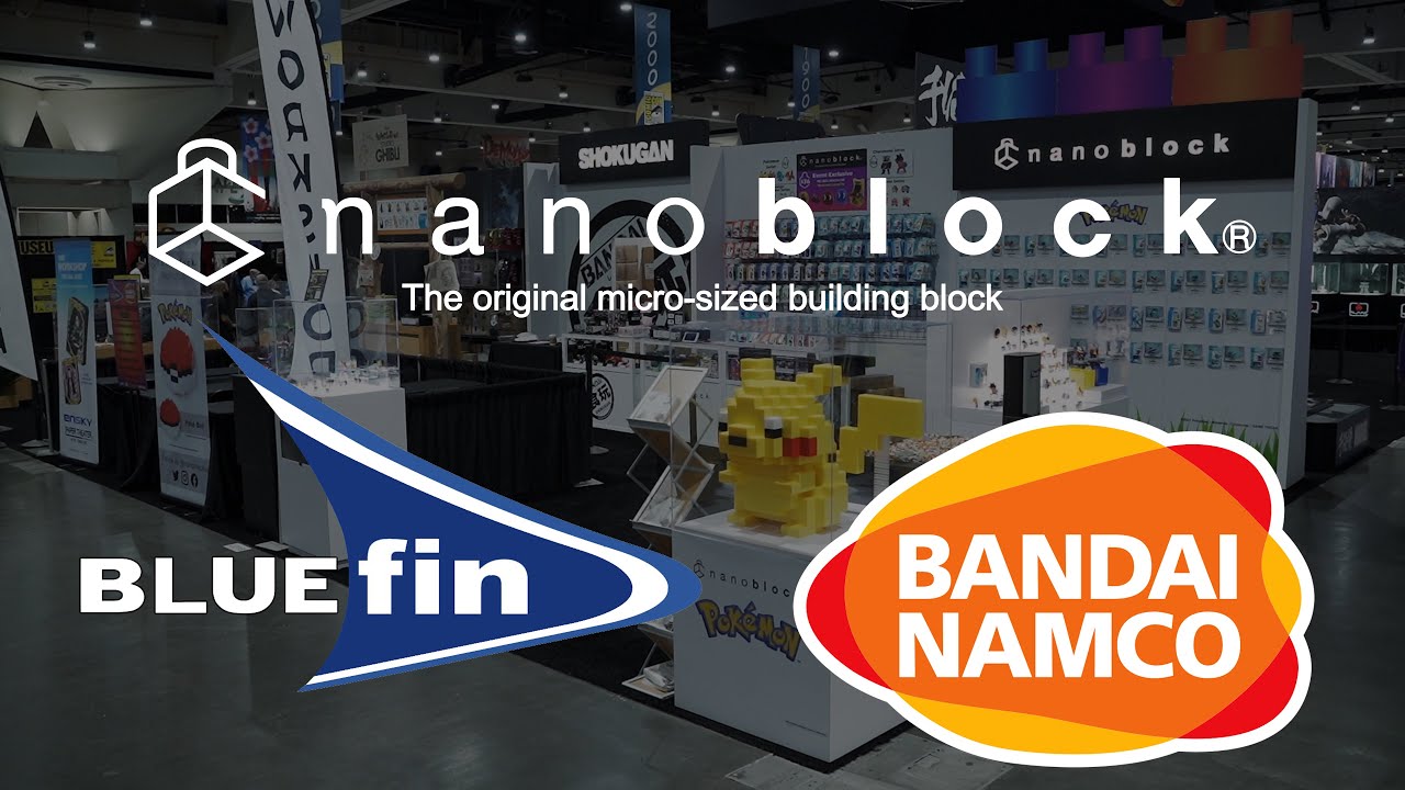 Nanoblock Booth Walk-Through at SDCC Special Edition!