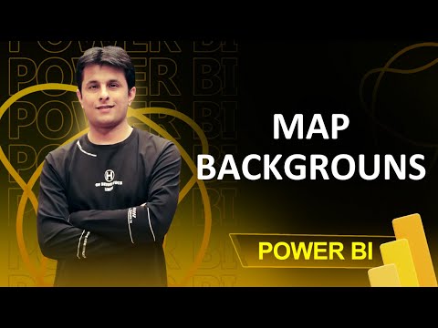 3.5 Change Background of Maps in Power BI | Power BI Tutorials for Beginners | By Pavan Lalwani