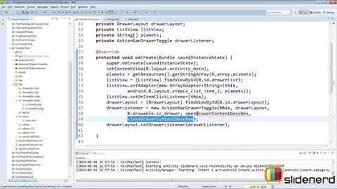 146 Android Navigation Drawer Tutorial Part 3 |